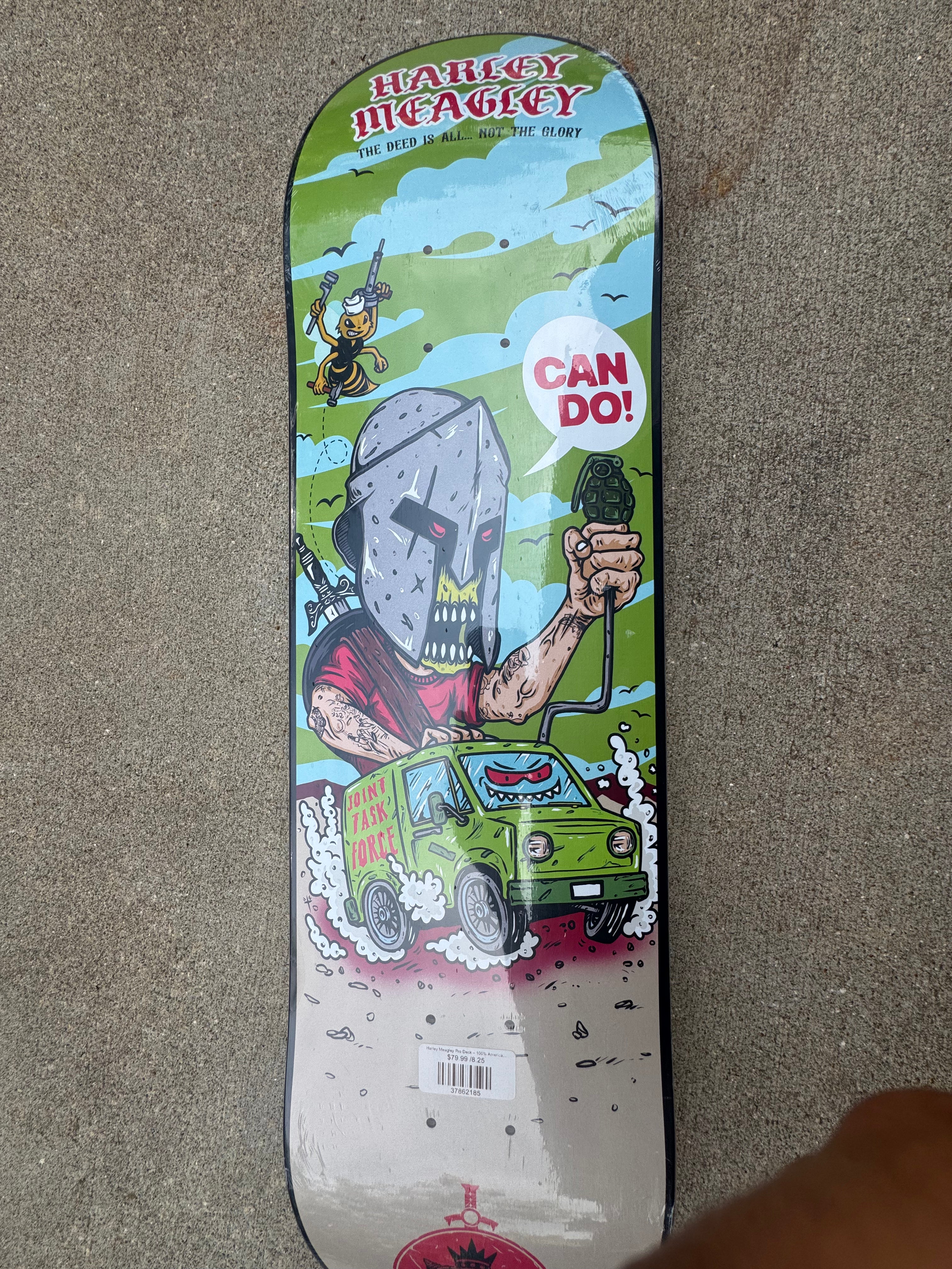 Liebe skateboards deck “harley meagley”