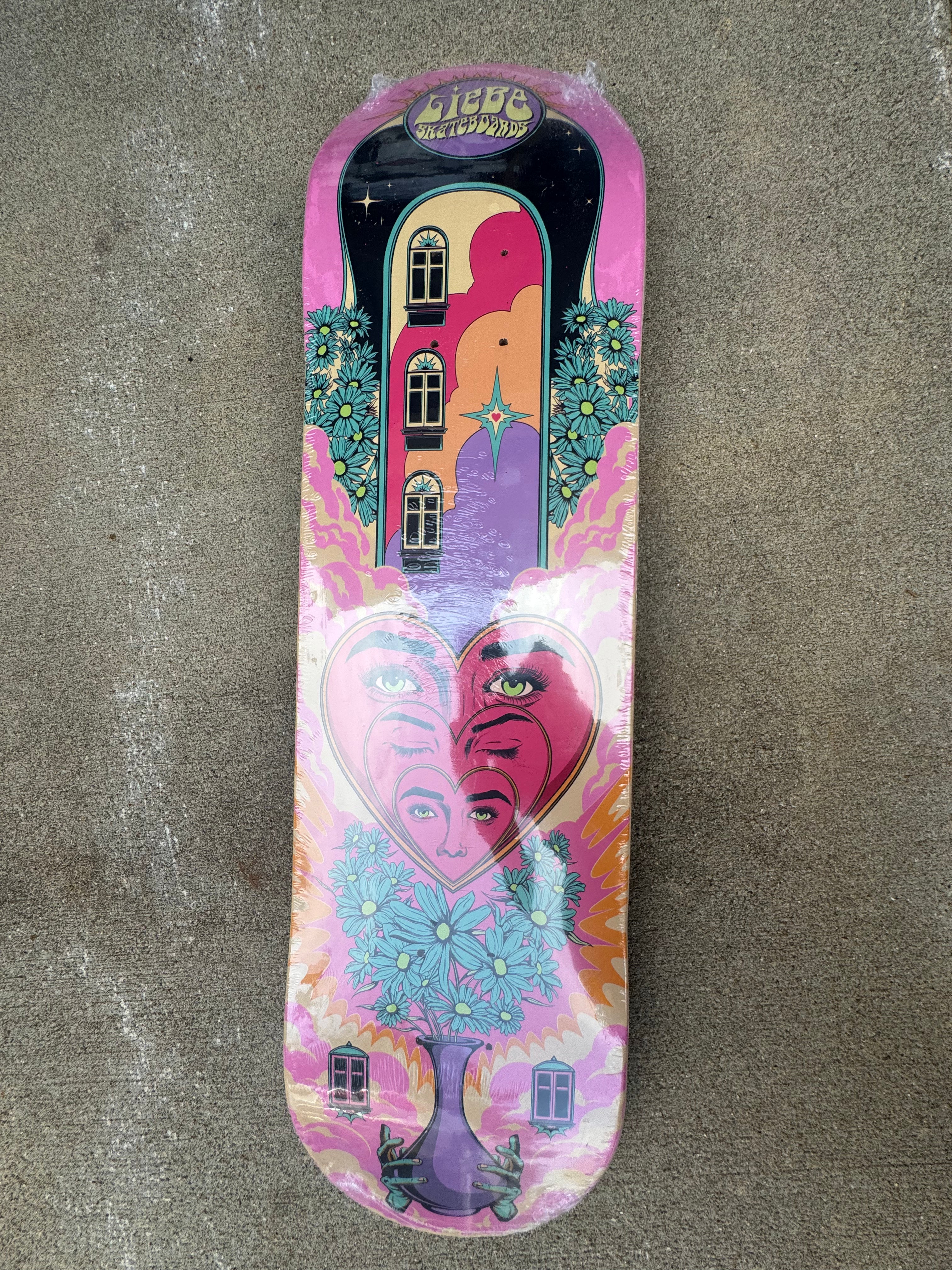 Liebe skateboards deck “artistic heart”