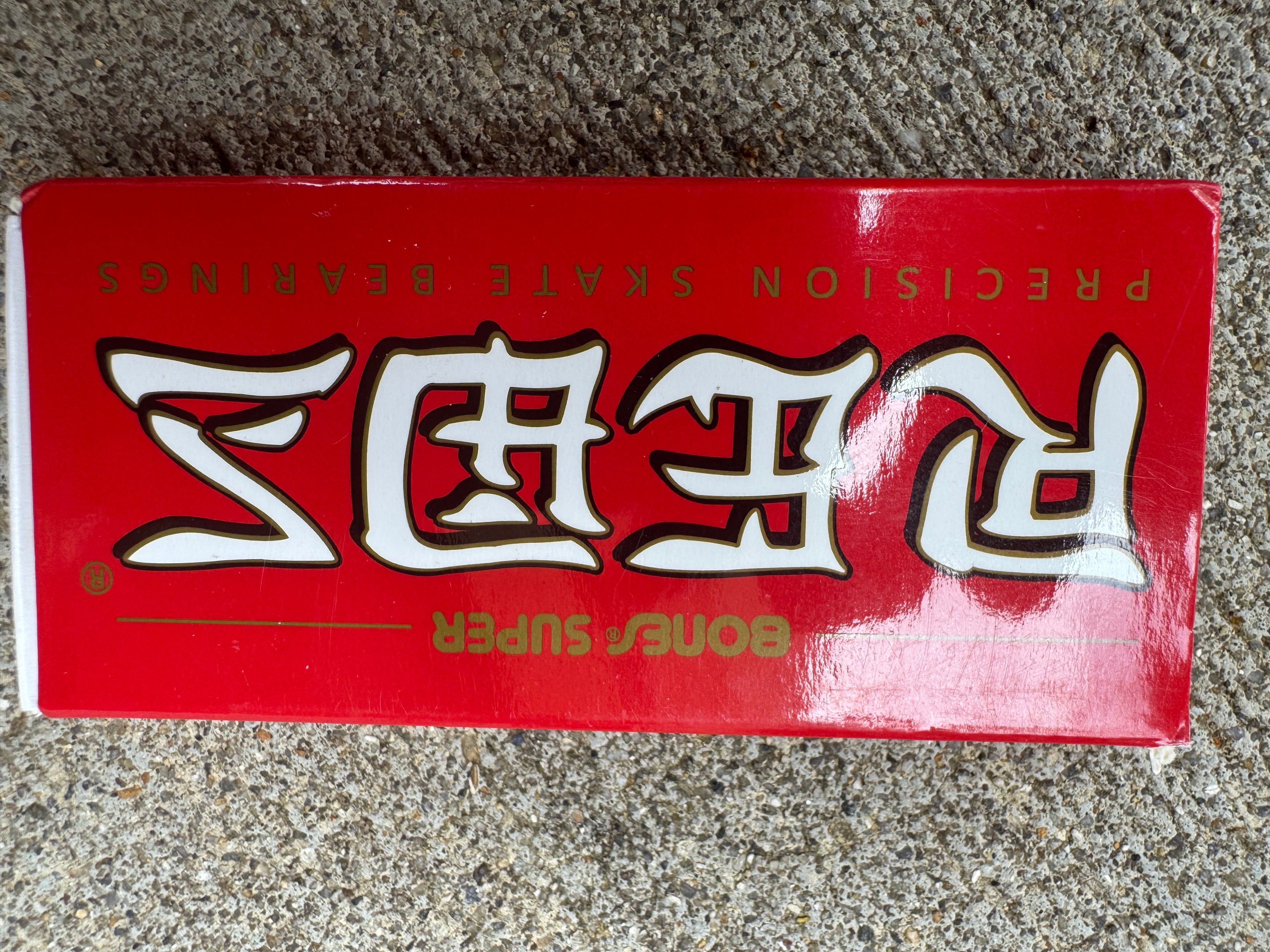 Bones bearings red super